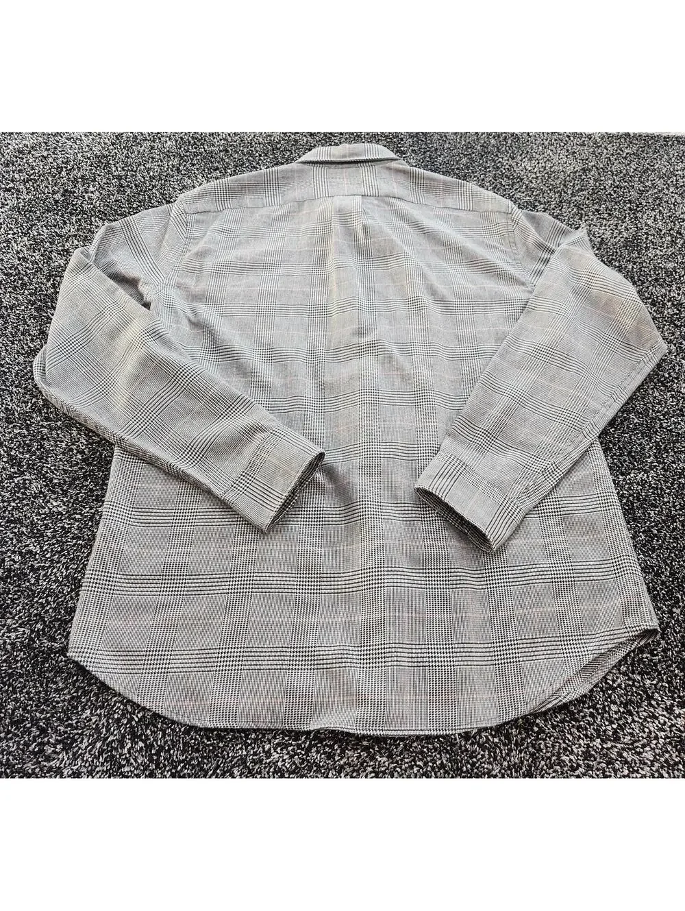 J.Crew Sevn for J.Crew Men's Plaid Button Front Shirt Size L Cotton Cashmere